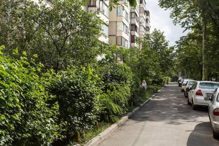 Comfortable Apartment On The River Bank Kiew Exterior foto
